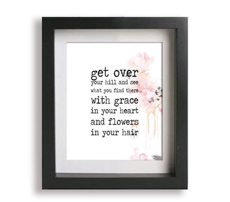 Mumford And Sons Lyric Art Print Get Over Your By Geordanna The Artist
