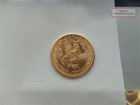 Rare 1907 D 5 Five Dollar Liberty Head Gold Coin