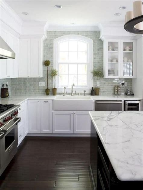 48 Stunning Quartz Backsplash Kitchen Ideas Kitchen Design Kitchen