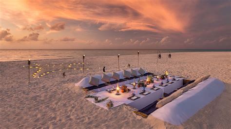 ‘dream Island Veli Dinner At Hurawalhi Island Resort A New Beach