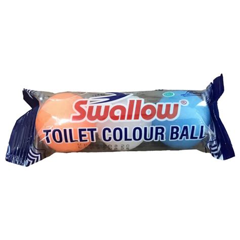 Jual Kamper Swallow Toilet Colour Ball Bola Kamar Mandi Isi S Shopee Indonesia