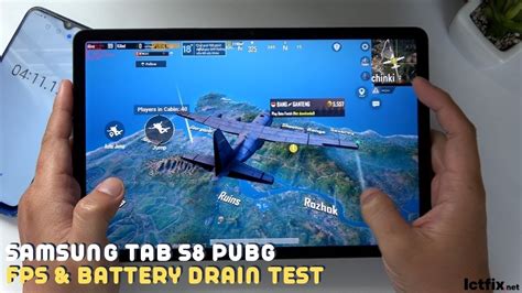 samsung galaxy tab s8 pubg mobile gaming test youtube