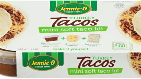 Jennie O Turkey Tacos Mini Soft Taco Kit Progressive Grocer