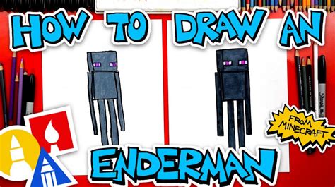 40 Best Collections Easy Minecraft Drawings Enderman