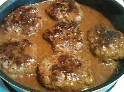 In a small bowl combine cornstarch and water and whisk until smooth. The very best Salisbury steak! | Best salisbury steak ...