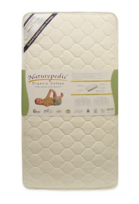 Naturepedic's crib mattress options all follow the same green principles. Naturepedic Quilted Organic Cotton Deluxe Crib Mattress ...