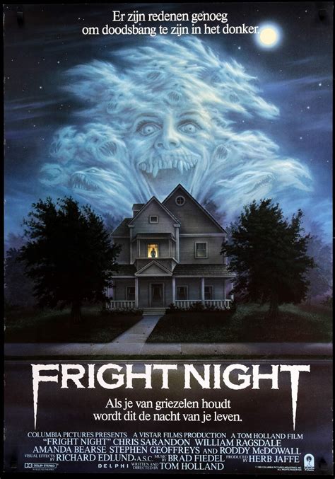 Fright Night (1985) Original Dutch Movie Poster - 27