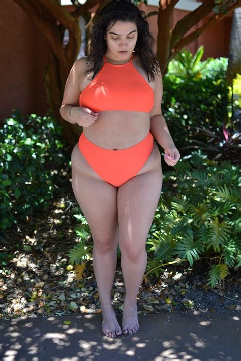 Nadia Aboulhosn Plus Size Blogger And Model Took The Fatkini To The Next Level And It Was