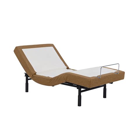 Queen Size Adjustable Bed Base Split Horizontally Brown Queen Ebay