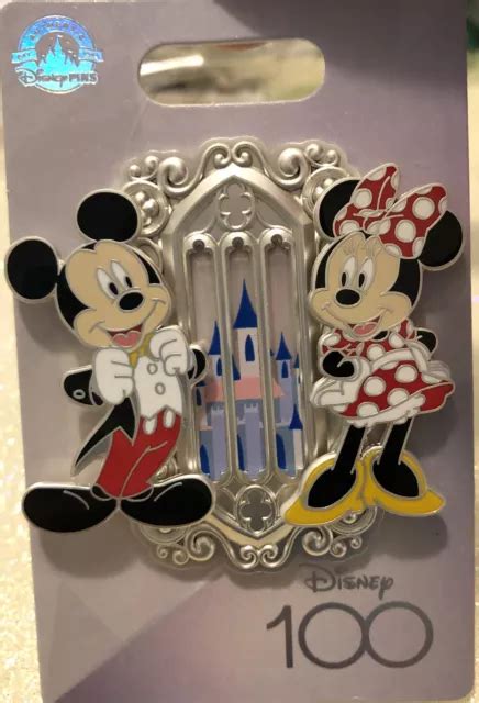 Disney Parks 2023 Platinum 100 Years Of Wonder Mickey And Minnie Castle 3