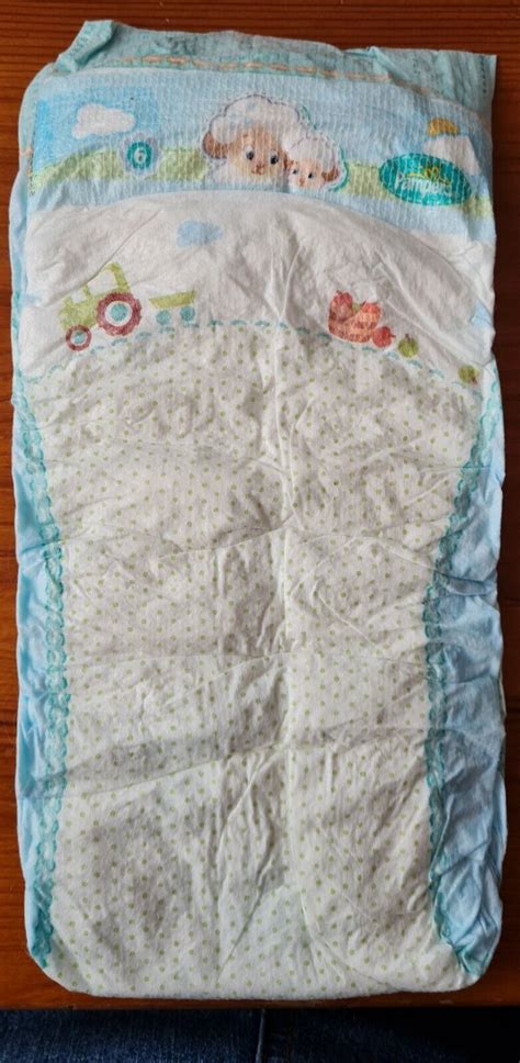 Vintage Pampers Nappies Size 6 With Sheeps On It Ebay