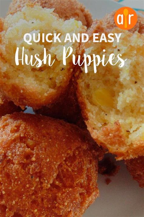 Quick and Easy Hush Puppies | Recipe | Easy hush puppy recipe, Hush