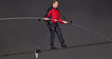 tightrope walker crosses 200 feet over fla road
