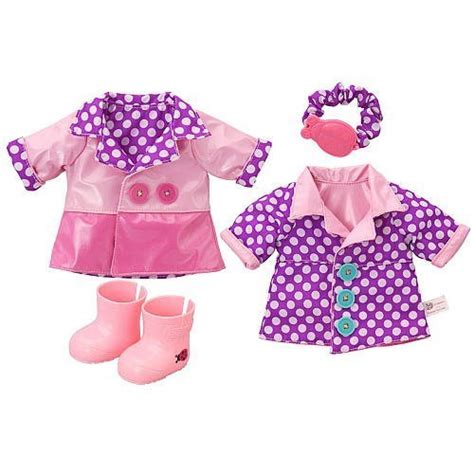 Baby Alive Reversible Outfit Spring Showers Raincoat Large Amazon