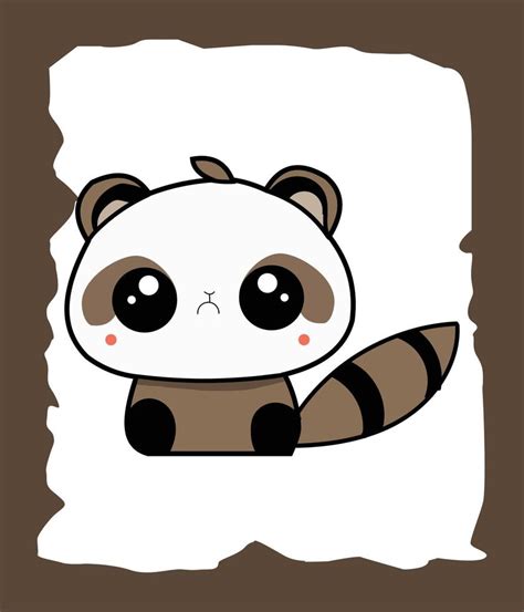 Cute Chibi Panda Mascot Vector Art 16829666 Vector Art At Vecteezy
