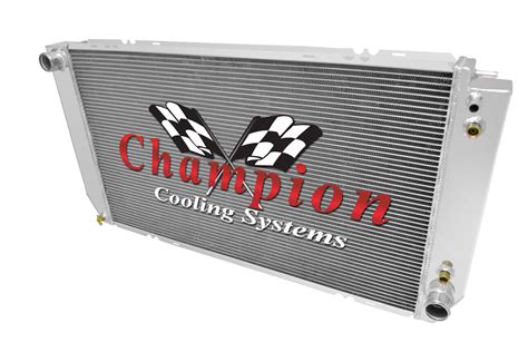 3 Row KR Champion Radiator 2 16 Fans Shroud For 1994 Chevy Blazer