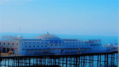 Brighton Pier Brighton Uk Brighton Uk Pier Taj Mahal Building