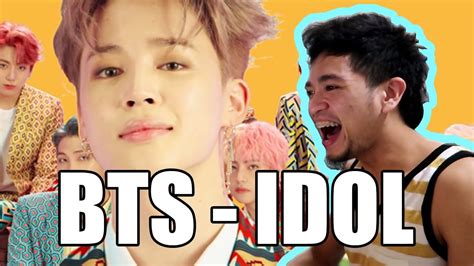 Bts 방탄소년단 Idol Mv Reaction Youtube