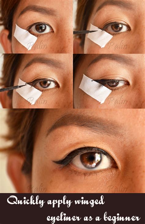 How To Quickly Apply Winged Eyeliner As A Beginner 201602how