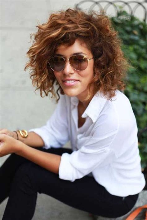 cute short curly hair for 2016 styles 7