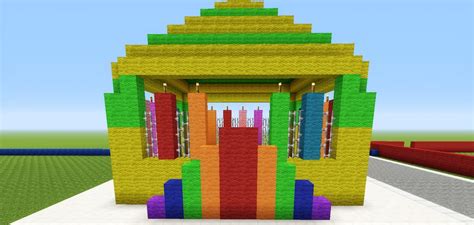 Minecraft Bouncy Castle Tanishas Craft