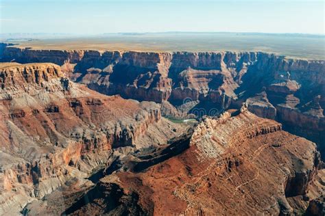 Aerial View Of Grand Canyon National Park Arizona Stock Photo Image
