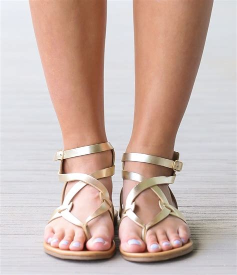 Shop for gold thong sandal online at target. Gold Thong Sandals - CraftySandals.com