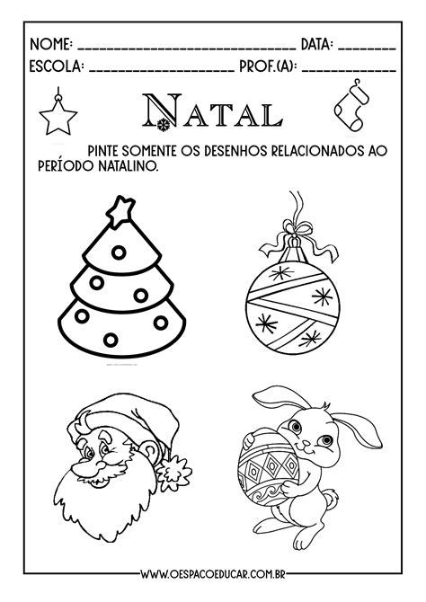 Sintético 110 Atividades De Natal Para Trabalhar Na Educação Infantil