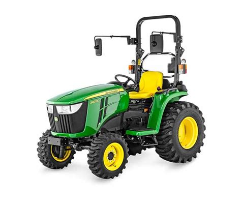 John Deerecompact Utility Tractors 3e Series 3025e Full Specifications