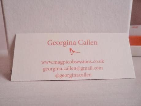 A package arrived last week. Moo Mini Business Cards - Paperblog
