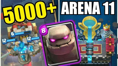 Best arena 12 decks in clash royale! Mein BESTES ARENA 11 DECK! 5000+ Pokale mit Golem Deck ...