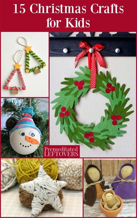 15 Easy Christmas Crafts For Kids To Make