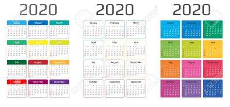 Year Events Calendar 2020 Calendar Printables Free Templates