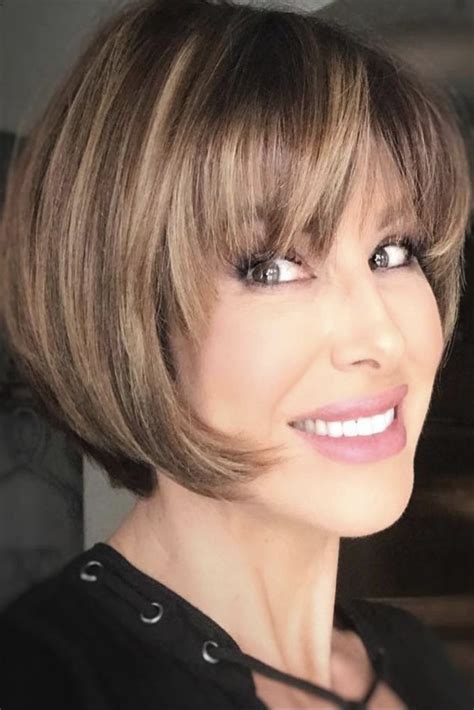 2020 Hairstyles Short Hair With Layers Short Hair With Bangs Bob Hairstyles For Fine Hair