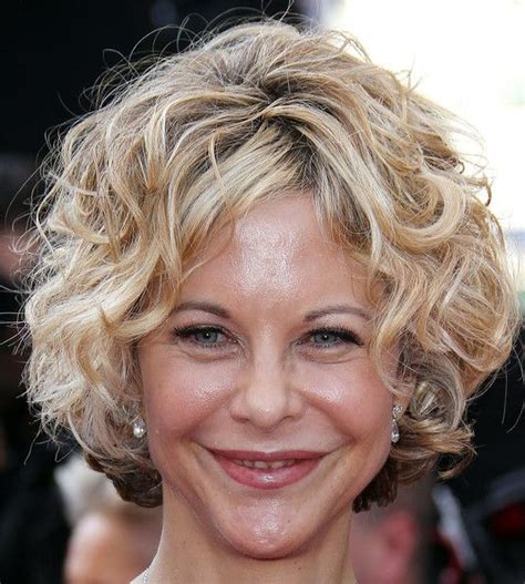 meg ryan curled out bob short curly hairstyles for women short curly haircuts bob haircut curly