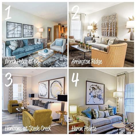Black and ebony pleasure homemade. Which of these 4 living rooms do you like best? # ...