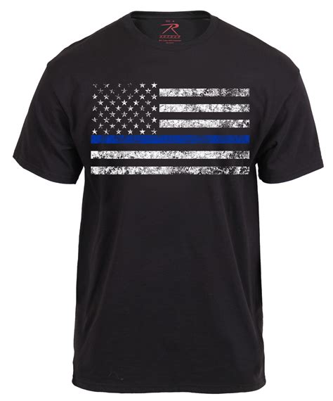 Rothco Thin Blue Line T Shirt