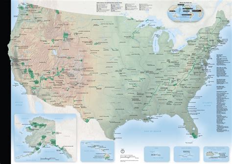 Printable Map Of National Parks Printable Maps