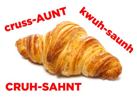 How do you spell yellow in french. Americans, Here's How To Pronounce "Croissant"