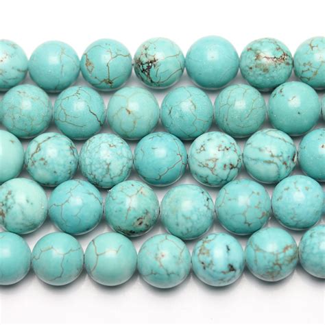 Turquoise Dyed Howlite 12mm Stone Round Beads Michaels