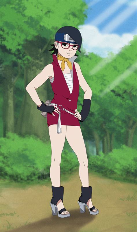 Sarada Outfit Boruto Chapter 11 By M8jin12 On Deviantart