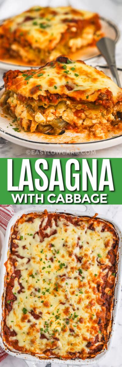 Cabbage Lasagna Recipe Easy Keto Easy Low Carb