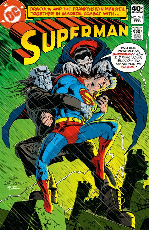 Catspaw Dynamics · Comics Books And Pop Culture Superman No 344 Cover By José Luis García López