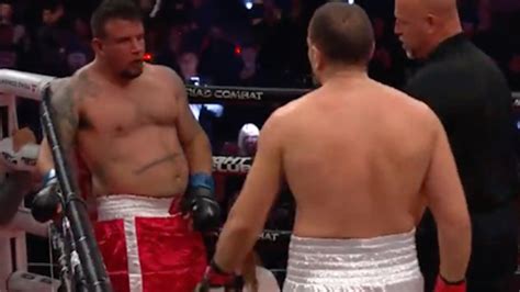 kubrat pulev easily knocks out frank mir in one round triad combat triller boxing results