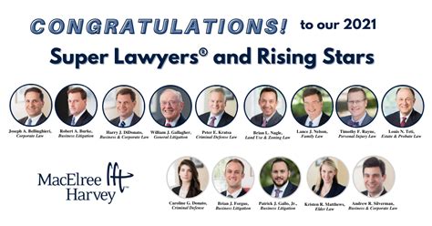 14 Macelree Attorneys Named To Prestigious Super Lawyers And Rising