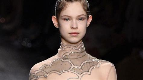 Paris Fashion Week Very Babe Model With Exposed Nipples Causes Controversy