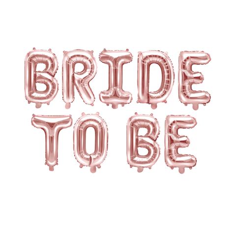 Bride To Be Hen Party Rose Gold Balloon Banner By Postbox Party