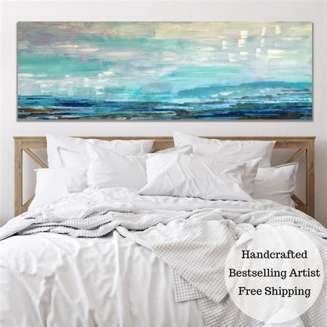 Large Wall Art 40x60 20x60 Master Bedroom Wall Decor Over