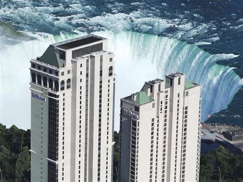 Hilton Hotel Mit Blick Auf Die Niagarafälle ☔️ 🌈