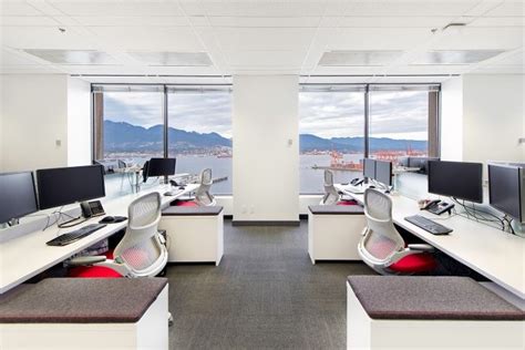The Interior Design Of The Office Of Softlanding In Downtown Vancouver